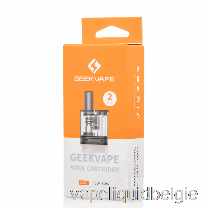 Vape België Geek Vape Soul Vervangende Pods 0.6ohm Pods